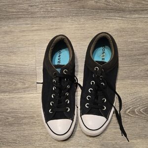Black Converse All Stars Sz 8/mens